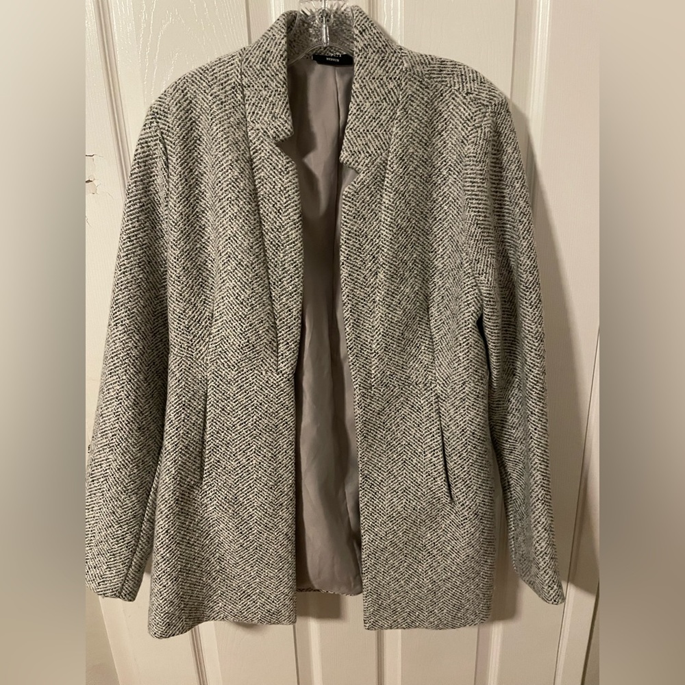 VICI grey waist cinched blazer-New without tags